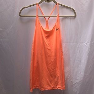 Neon Orange Nike Tank